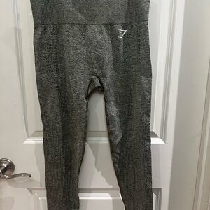 Gymshark Kids Charcoal Seamless Leggings